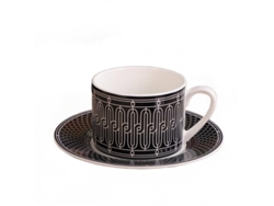 Elegante taza XGF de porcelana