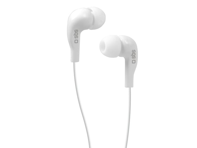 Auriculares con cable SBS Stereo blanco