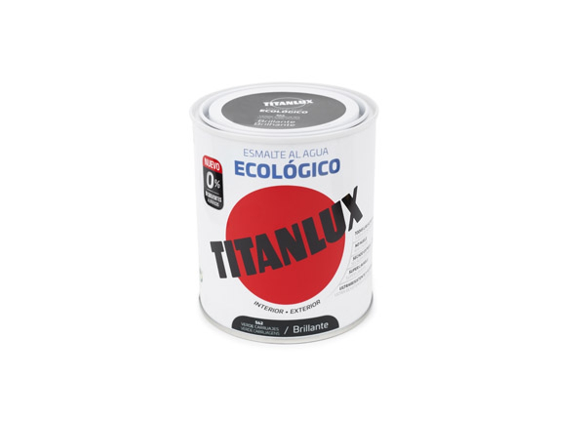 Esmalte Al Agua Ecologico Brillante TITANLUX