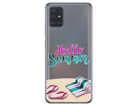 Carcasa Samsung Galaxy A51 5G TUMUNDOSMARTPHONE Dibujos Transparente Multicolor