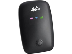 El módem/router Wi-Fi 4G admite hasta 10 usuarios y tiene una ranura para tarjeta SIM. SFUSHOS