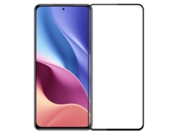 EVELATUS Full Cover 2.5D Vidrio Xiaomi Redmi Note 13 Pro 4G / Poco M6 Pro Antiestático / Pegamento Japonés Negro