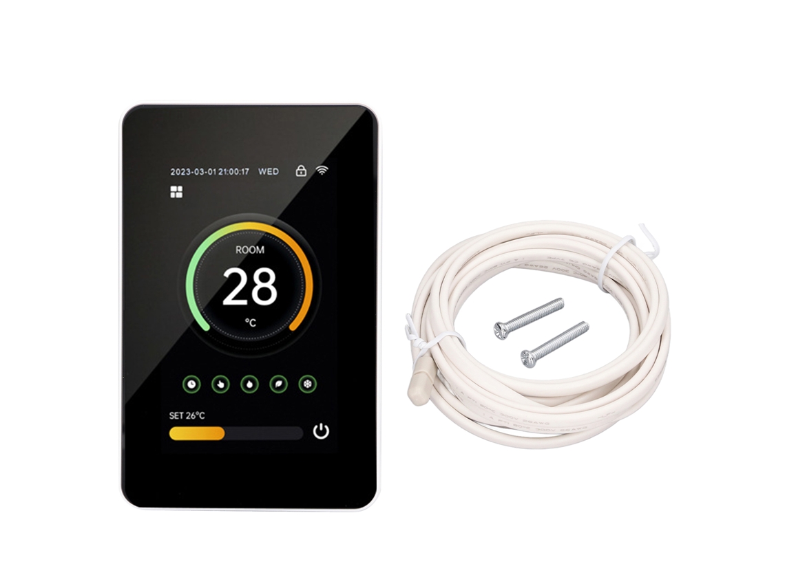 Termostato digital Wifi Tuya Control 100-250 V CA 3 A Sunflare