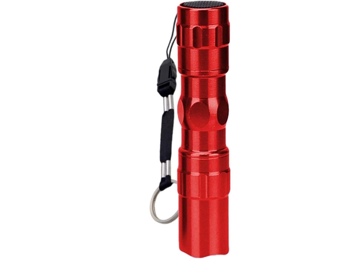 Linterna Con Estuche, Roja, Antorchas Led Super Brillantes, Luz Flash Portátil Con Luz Fuerte, Nueva,
