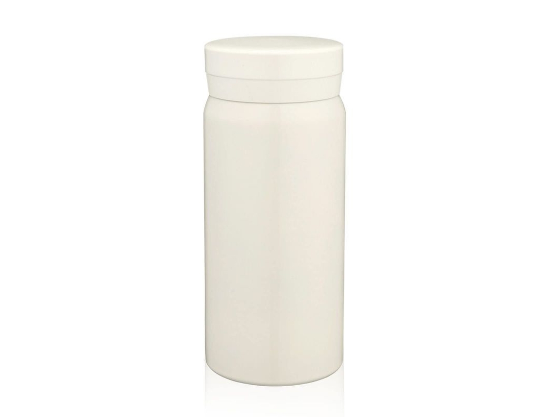2026da-botella De Agua De Acero Inoxidable Aislada Al Vacío Sin Bpa Taza De Café Mini 220ml Blanca