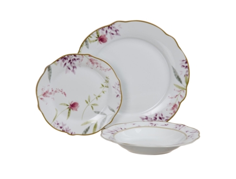 Vajilla Porcelana 18 Piezas