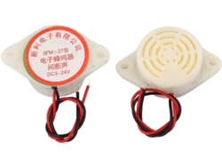 Zumbador Electrónico De Tono De Señal Intermitente Sfm-27 Dc 3-24v 90db, 2 Unidades