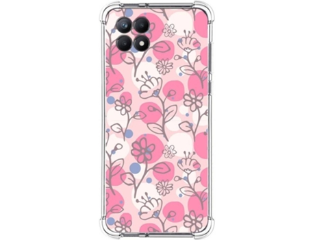 Carcasa Realme 8i TUMUNDOSMARTPHONE Dibujos Antigolpes Flores 07 Multicolor