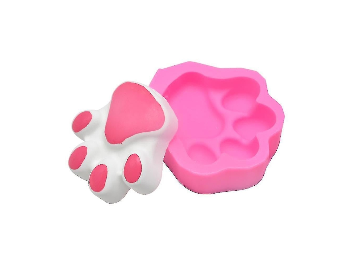 Moldes para pasteles, moldes para hornear, utensilios de repostería, molde para helado, molde con forma de pata de oso, molde de silicona para Chaberlu.