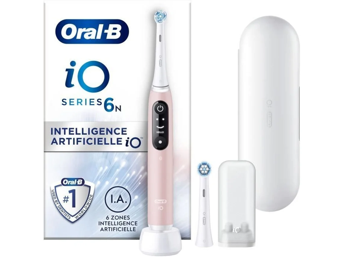 Cepillos de dientes eléctricos Oral-B Io6n Series Pink Sand