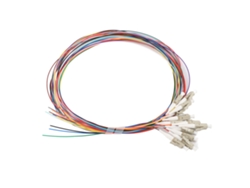 Cable De Fibra Óptica Multimodo De 12 Núcleos Lc/upc-62.5/125 Con Cubierta De Pvc Para Redes
