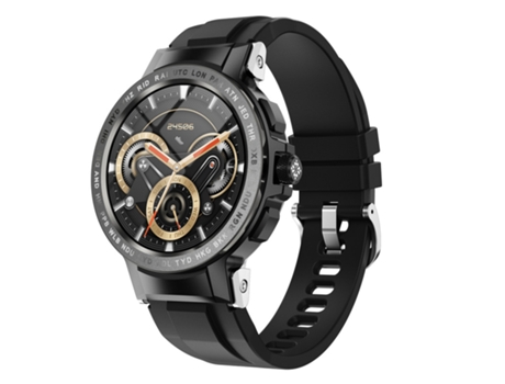 Smart Watch Men, Chronus Fitness Tracker, IP68 resistente al agua, negro BISBISOUS
