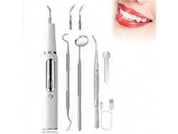 Kit De Higiene Bucal Eléctrico, Incluye Cabezales De Cepillo Reemplazables Y Hilo Dental Resistente Al Agua.