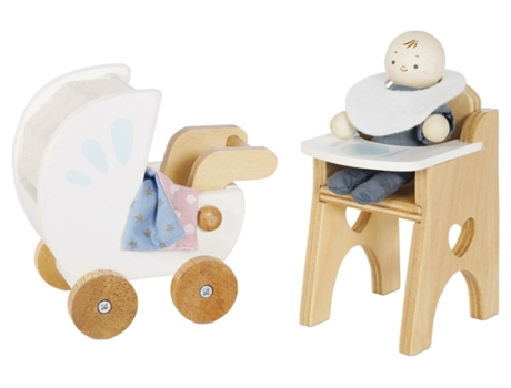 Accesorios Casa de muñecas LE TOY VAN bebé set