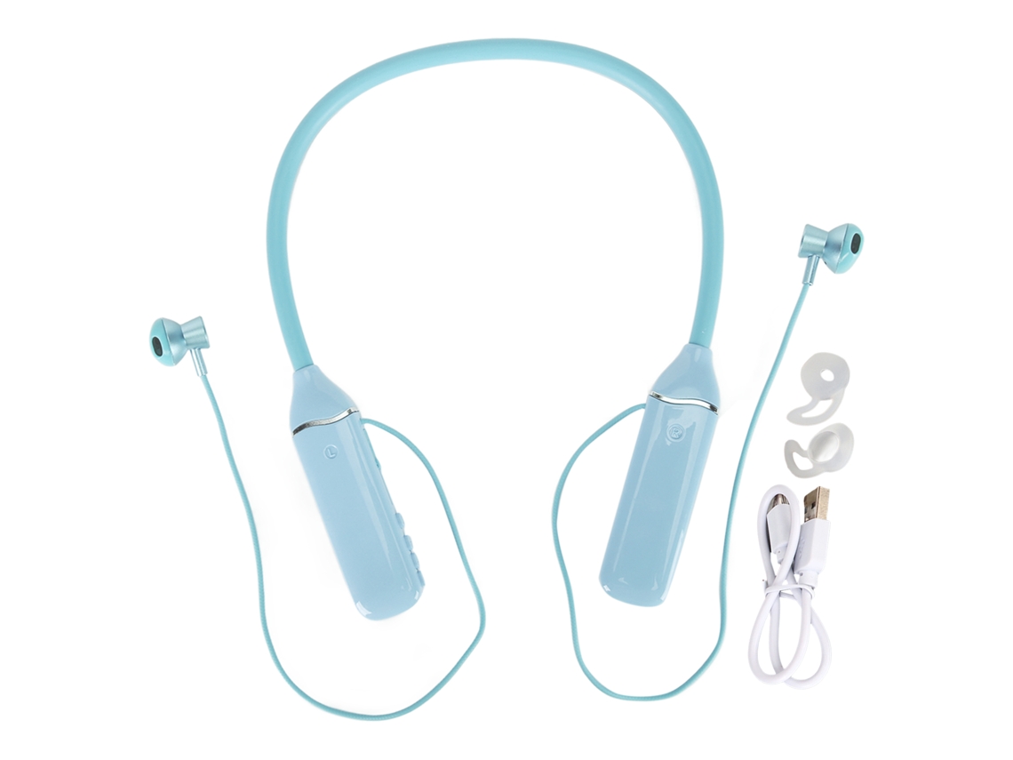 Auriculares Bluetooth De Collar Con Luz De Fondo Rgb, Auriculares Magnéticos, Deportivos Y Resistentes Al Agua