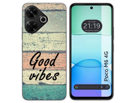 Funda Diseño para Xiaomi Poco M6 4G TUMUNDOSMARTPHONE Multicolor