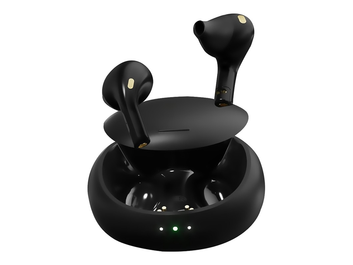 YEMAESRE Auriculares Bluetooth inalámbricos verdaderos con cancelación de ruido Negro