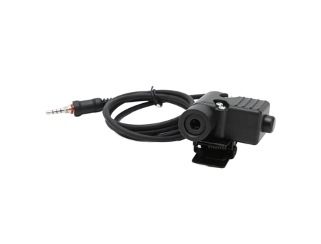 Adaptador HURRISE U94 Ptt para Adaptador de Radio de Auricular Ptt Adaptador U94 Ptt Resistente y Fácil de Usar para Sala de Sonido