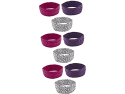 Diademas Deportivas Para Mujer (9 Piezas)