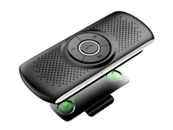 Altavoz Bluetooth portátil sonido estéreo manos libres para coche con graves mejorados/micrófono incorporado/reproductor de tarjetas TF/Co BISBISOUS