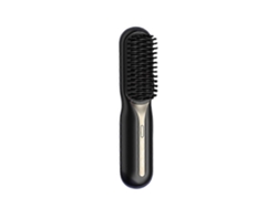 Cepillo alisador de pelo iónico inalámbrico, portátil, recargable, con ajuste de temperatura, color negro, Nostalgia88