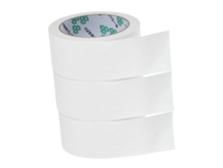 Rollos De Cinta Adhesiva De Papel Kraft Blanco, Gruesa Y Resistente, Autoadhesiva Para Embalaje.