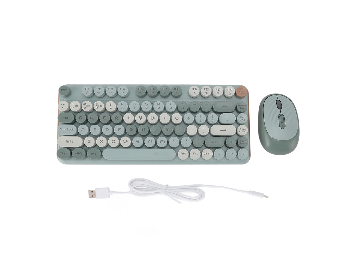 Combo de teclado y ratón inalámbricos Bluetooth 2.4G