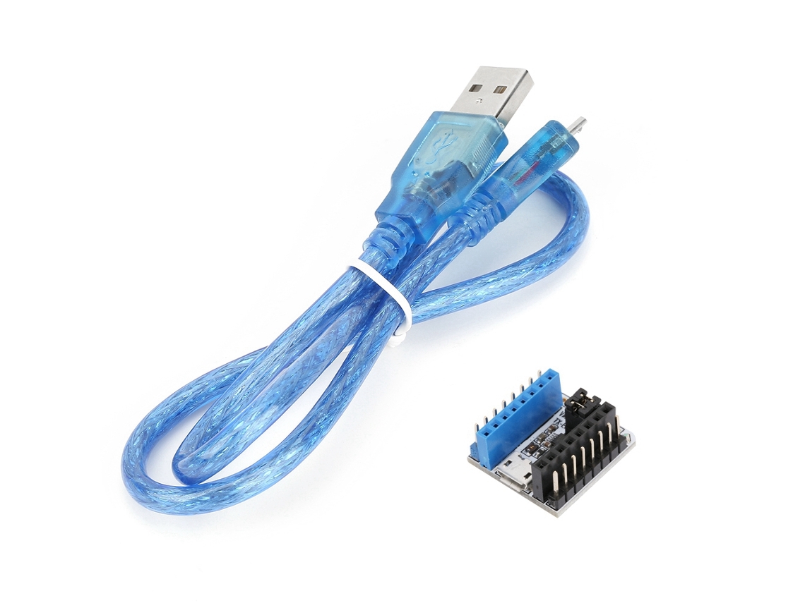 Módulo Tester De Controlador De Motor Paso A Paso Tmc2208 V1.0 Con Cable Usb