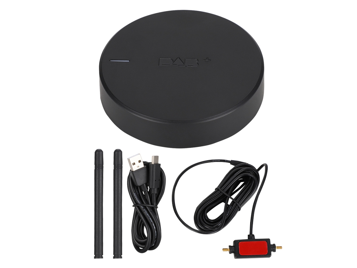 Receptor Dab+ Portátil Con Antena Amplificada Para Usb, Android 5.1 O Posterior
