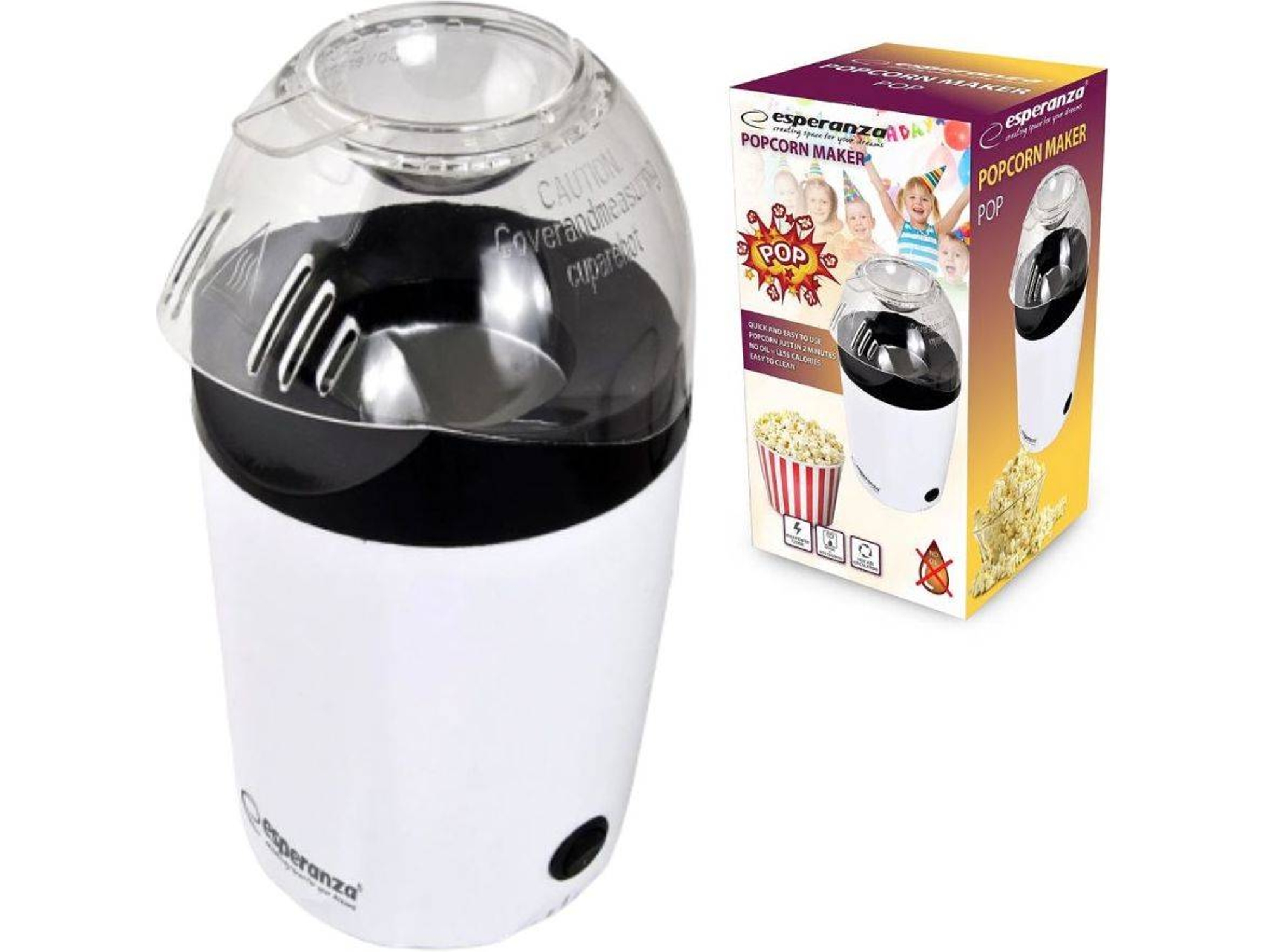 Palomitero MONIX EKP006 con Doseador (1200 W)