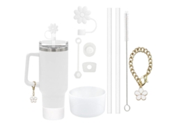 Juego De Accesorios Para Tazas De 9 Piezas (blanco)