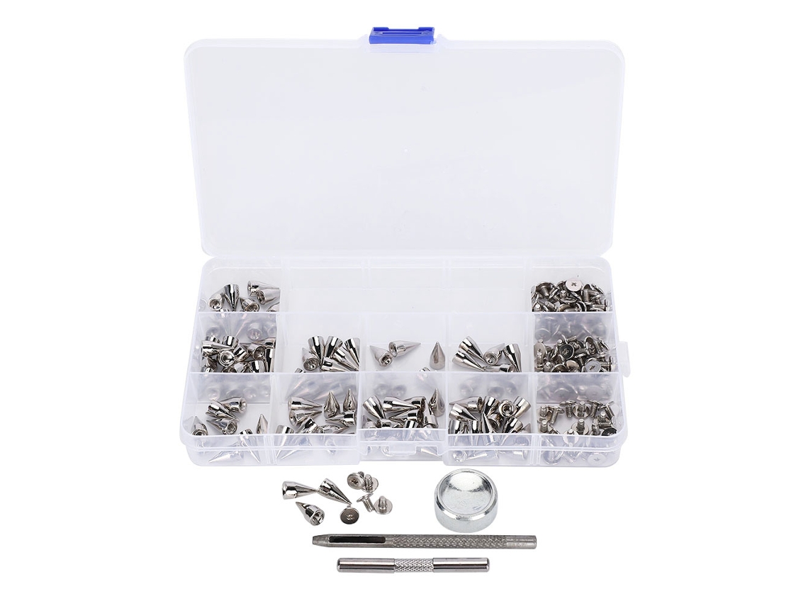 Herramienta Remachadora Picos Punk Diy De Aleación De Zinc De 7x14 Mm Para Ropa Y Manualidades De Cuero.