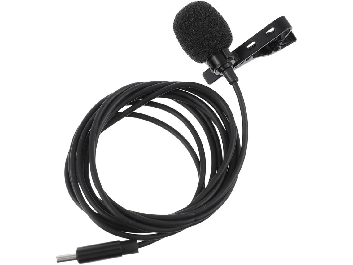 Micrófono lavalier omnidireccional USB-C profesional Jortmrd