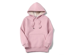 2026-sudadera Con Capucha Para Mujer Con Forro De Sherpa Fleece Abrigado Casual Invierno