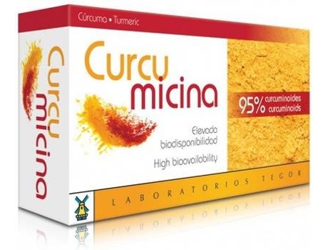 Complemento Alimentar TEGOR Curcumicina En Cápsulas (60 cápsulas)