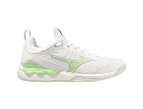 Zapatillas de Hombre MIZUNO Vôlei Wave Luminous Blanco (41)