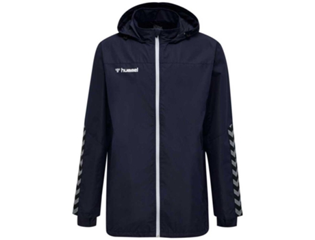Abrigo para Hombre HUMMEL Authentic All Weather Azul para Fútbol (L)