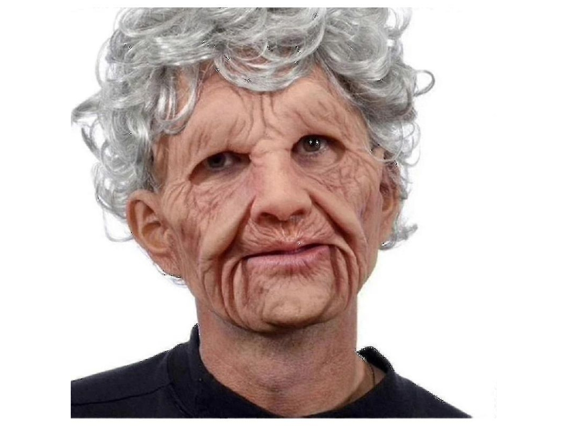 Máscara Facial Masculina Realista De Látex Para Disfraz De Fiesta De Halloween