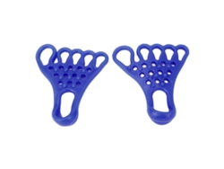 2026-extensor De Dedos Del Pie Tpr Para Relajación Muscular Separador De Pies Con Masaje Estiramiento Fitness Valgo Azul
