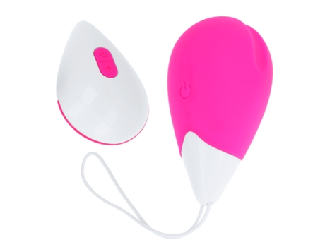 Vibrador Oh Mama Huevo 10 Modos - Rosa y Blanco