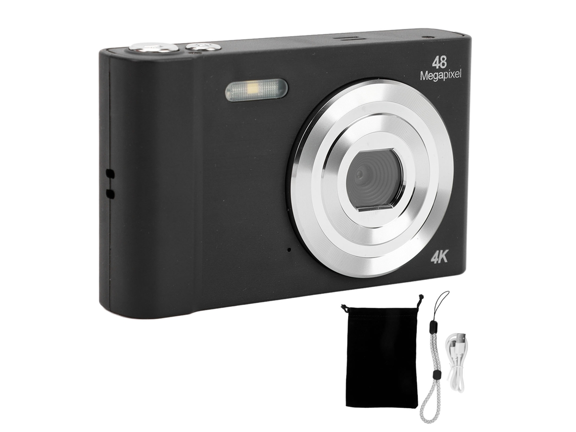 Câmera Digital Compacta Portátil 4k, Câmera Digital Para Adolescentes, Câmera De Bolso