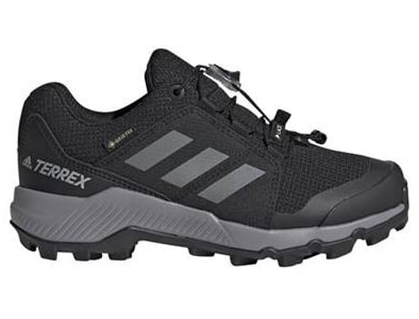 Zapatillas Deportivas ADIDAS Terrex Gtx K Niños (Gris, Negro - Material Sintético - 38)