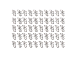 50 Unidades De Clips De Acero Inoxidable Para Cables Fotovoltaicos Para Paneles Solares Fotovoltaicos, Sujetadores De Cables De 6-6,50 Mm
