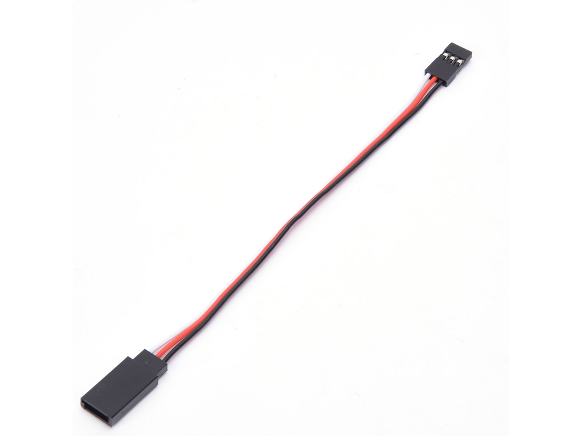 Yncm2026-10pcs Cable Extensión Servo Jr Macho A Hembra Para Coche Avión Rc 300mm