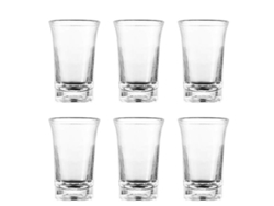 Piezas para vasos de vidrio, vasos de chupito, 35 ml (acrílico)