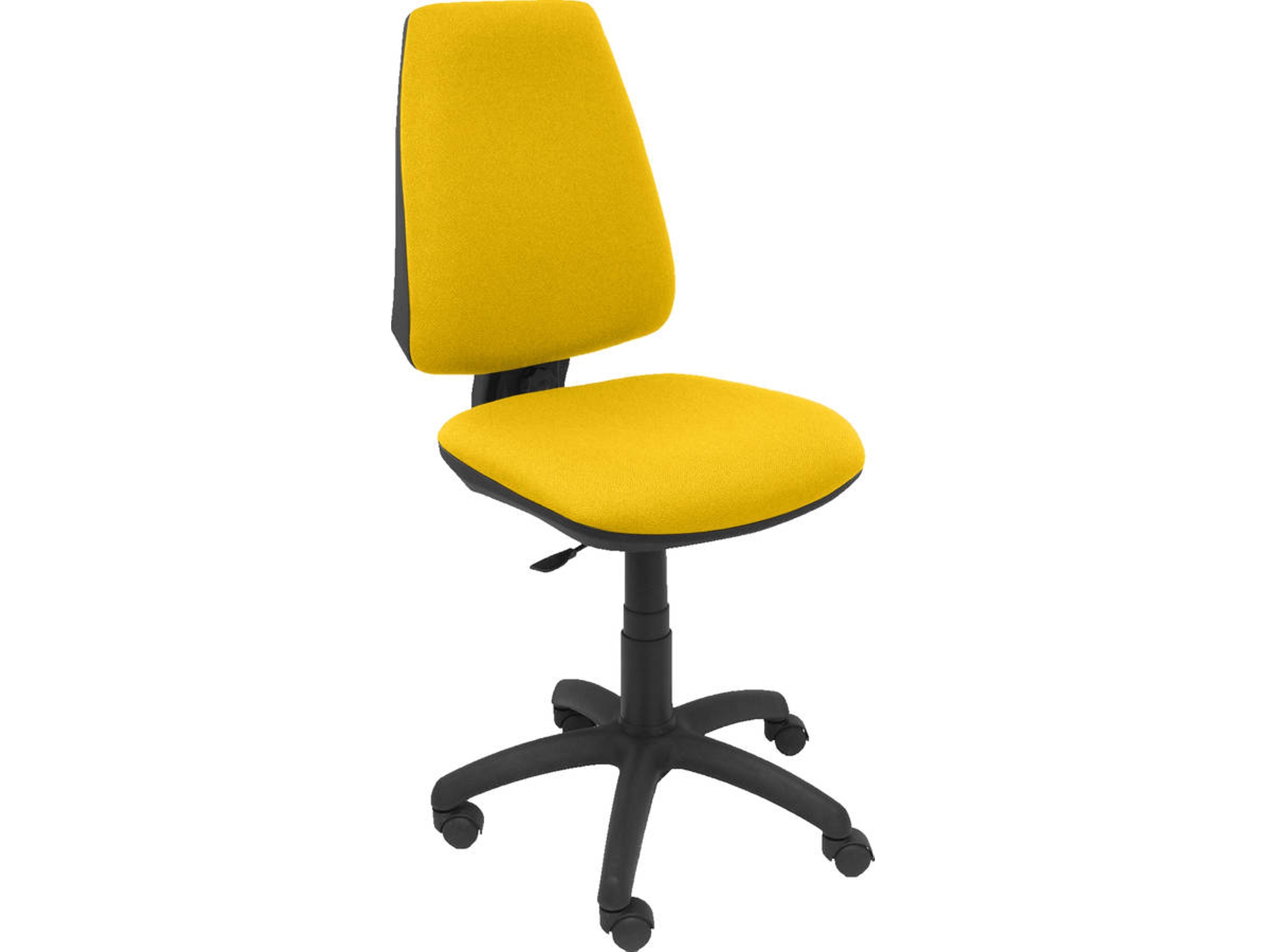 Silla de Escritorio Operativa PYC Elche CP Amarillo (Sin Brazos - Tejido)