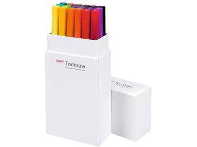 Marcador TOMBOW ABT Dual Brush Pen Colores Primarias (18 unid.)