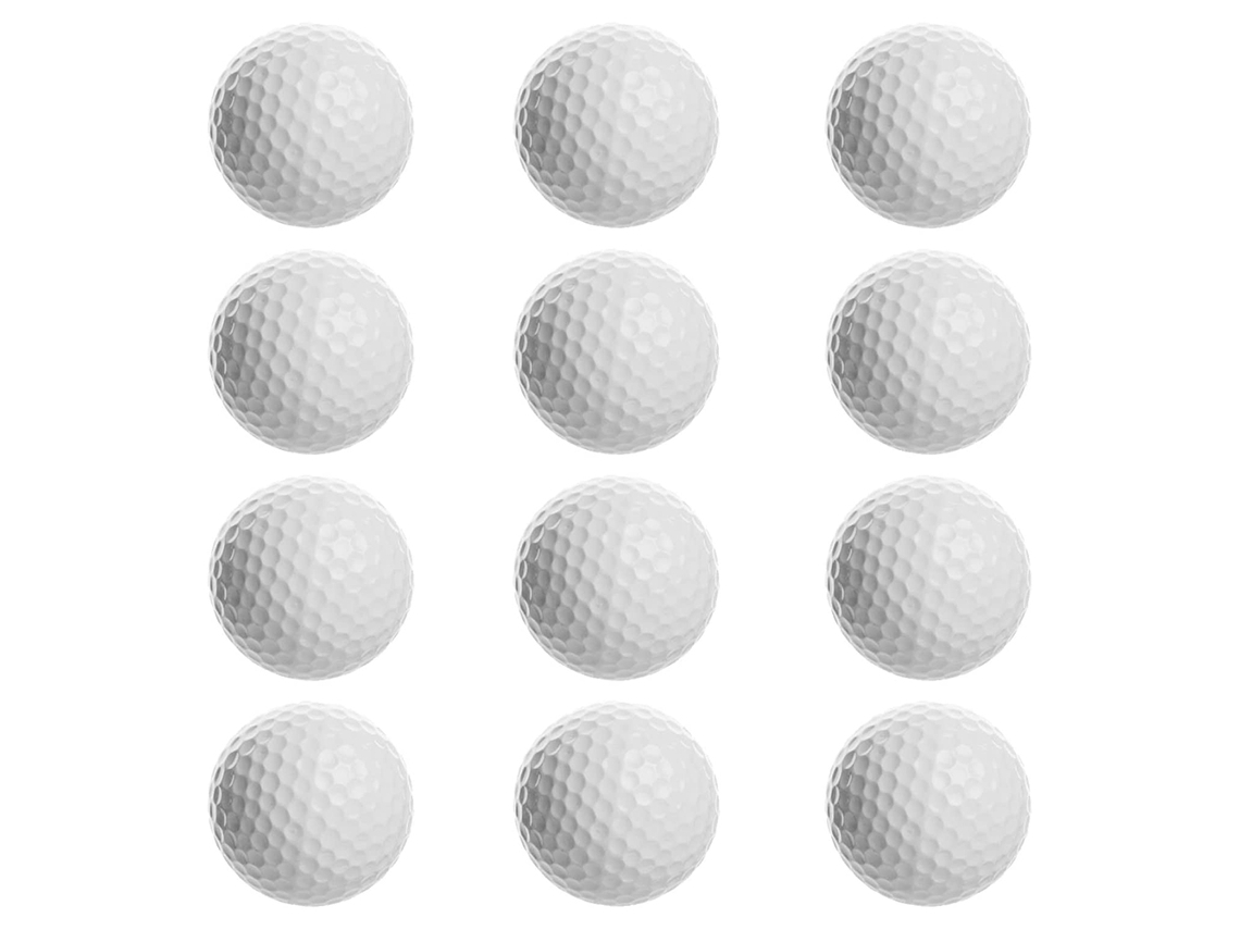 Ats-12 Pelotas De Practica De Golf Blancas Para Swing, Campo De Entrenamiento Y Uso En Casa