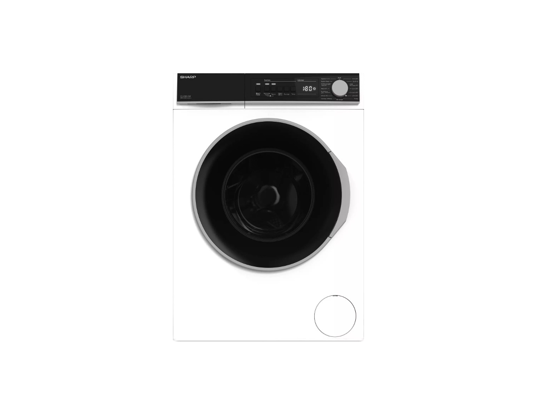 Lavadora ojo de buey 1400 rpm blanca. ESNFB8143WC - SHARP