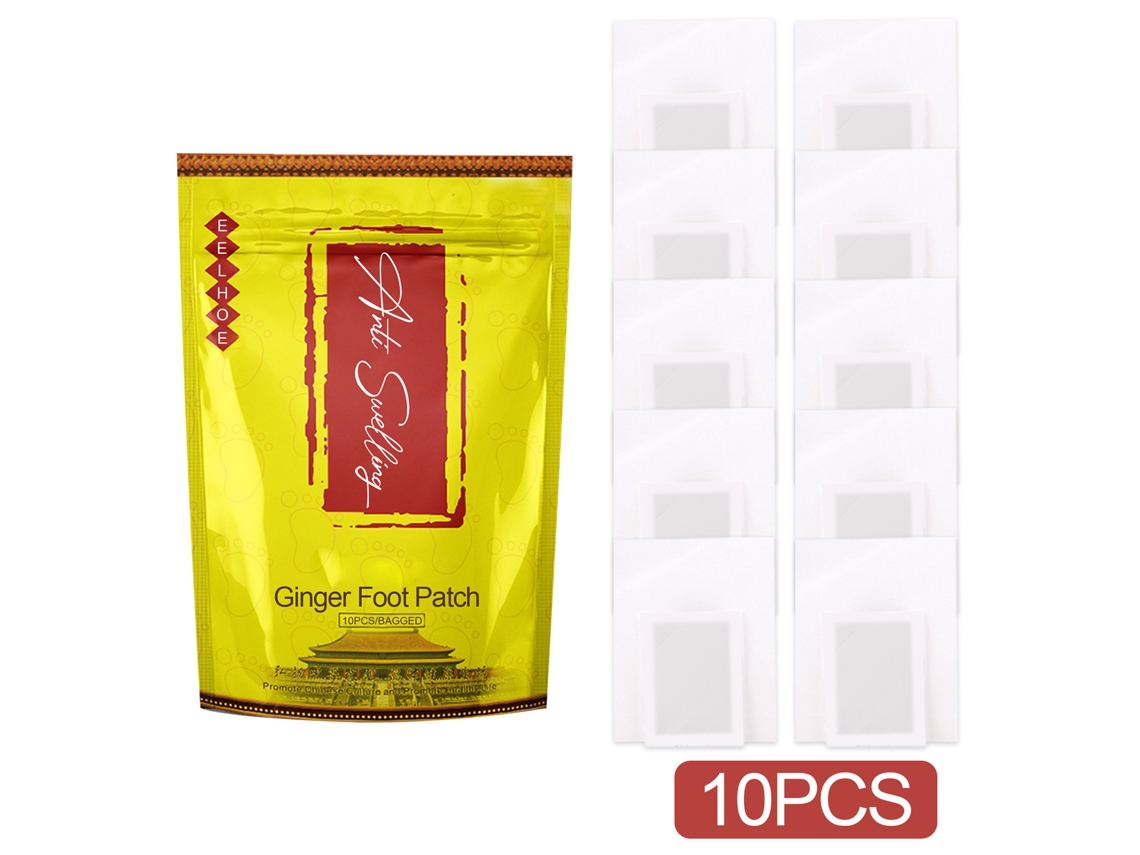 Parche herbal para pies Eelhoe de jengibre suave